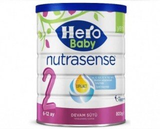 Hero Baby Nutrasense 2 800 gr 800 gr Devam Sütü kullananlar yorumlar